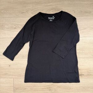Hanes Classic Black Top Women’s Medium